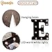 Decorative LED Illuminated Letter Marquee Sign - Alphabet Marquee Letters with Lights For Wedding Birthday Party Christmas Night Light Lamp Home Bar Decoration E, Black