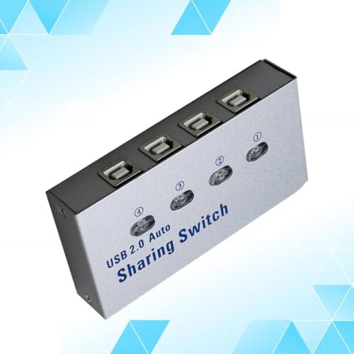 Selector de impresoras USB automático para escáner y periféricos de escritorio 3