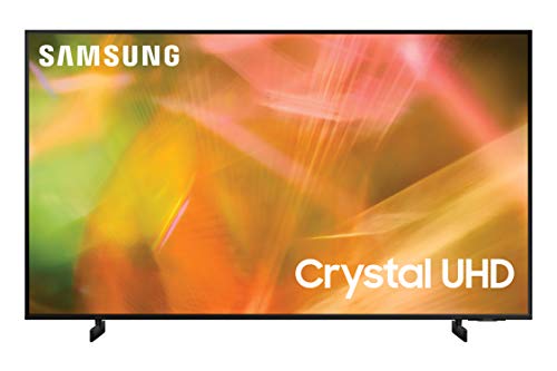 SAMSUNG 75-Inch Class Crystal UHD AU8000 Series - 4K UHD HDR Smart TV with Alexa Built-in (UN75AU8000FXZA, 2021 Model), TV Only, Black #1