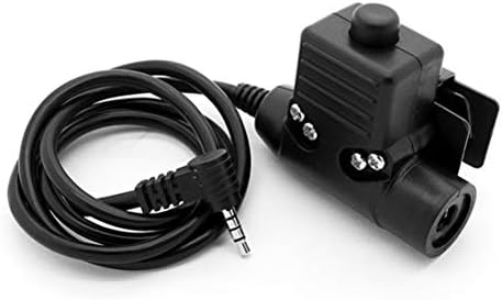 Armorwerx U94 PTT System Compatible with Yaesu Radio (Military/NATO-US Wired)