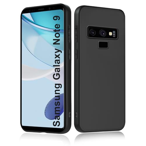 Simply Speakers Handyhülle für Samsung Galaxy Note 9 Hülle, Antikratzer, Anti-Schock, Anti-Rutsch Schutzhülle, Unterstützt kabelloses Laden，Anti-Fingerabdruck Fallschutz hülle für Samsung Note 9