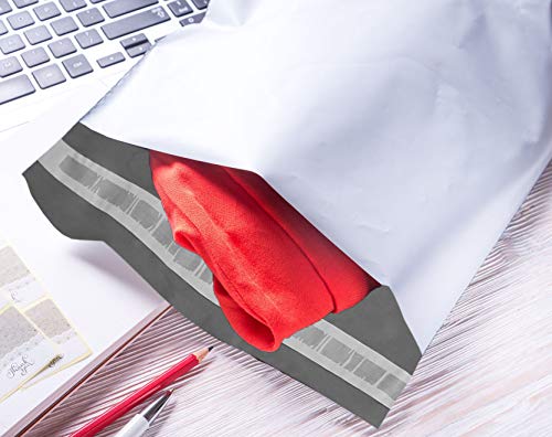 Impackt Pb00100-C 24"X24" Poly Mailers Shipping Envelopes Shipping Bags Waterproof Self Sealing 2.5 Mil, White 200 Pack, 24" X 24"/200 Pack #TOP6