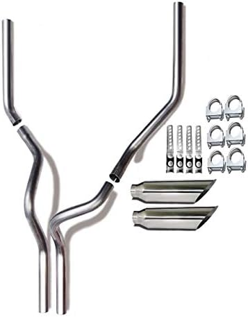 Dual Conversion Exhaust Kit Fits 1989-2002 Chevy/GMC C and K pick up trucks 1500/2500.