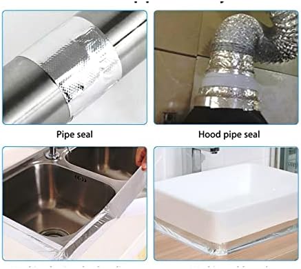 Alüminyum Tamir Bant Yanmaz 10 Metre x 40mm - Görsel 5