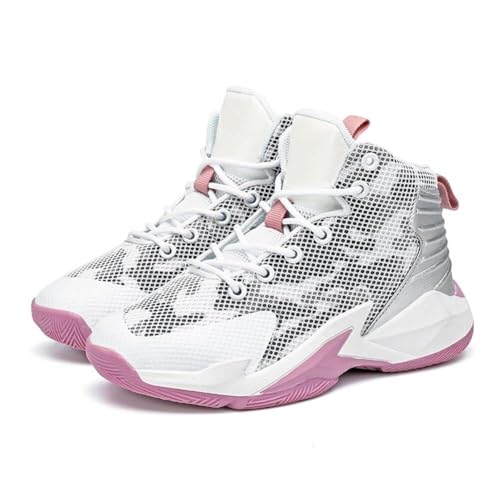 Chaussures de basket-ball unisexes respirantes bottes entraînement légères