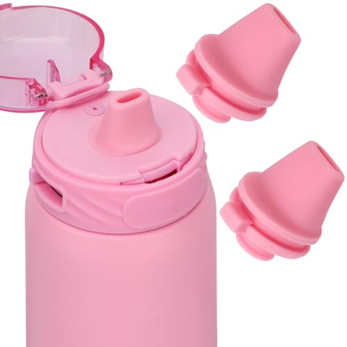 2 soupapes de remplacement Ello Cooper 32oz acier inoxydable rose