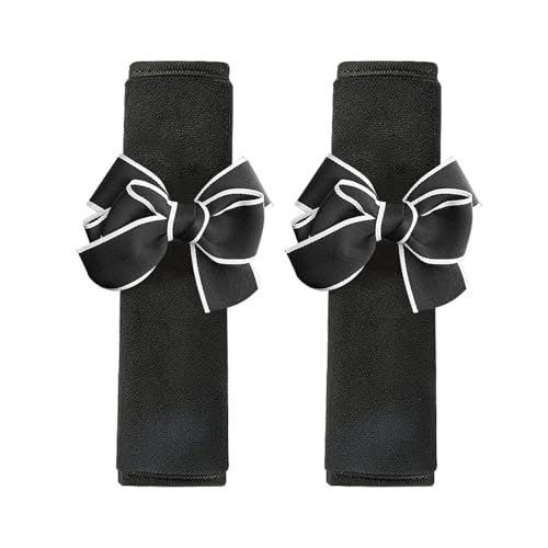 JCUGSBS Protector Cinturon Coche Niños, 2pcs Almohadillas Cinturon Coche, Almohadillas para Cinturón de Seguridad, Funda Cinturon Coche para Adulto Niños Protegen Hombro Cuello, Cómodas Durante Viaje