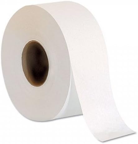 GEORGIA-PACIFIC Jumbo Jr. 1-Ply Bath Tissue Roll, White, 2000 ft., 8 Rolls/Carton, 3.5 inches