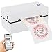 MXNUP Impresora de Etiquetas Adhesivas Bluetooth Inalámbrica, 10 x 15 cm, Impresora de Stickers para Paquetes de Envío, Impresora Termica para Teléfono y PC, para Pequeñas Empresas, Amazon USPS FedEx