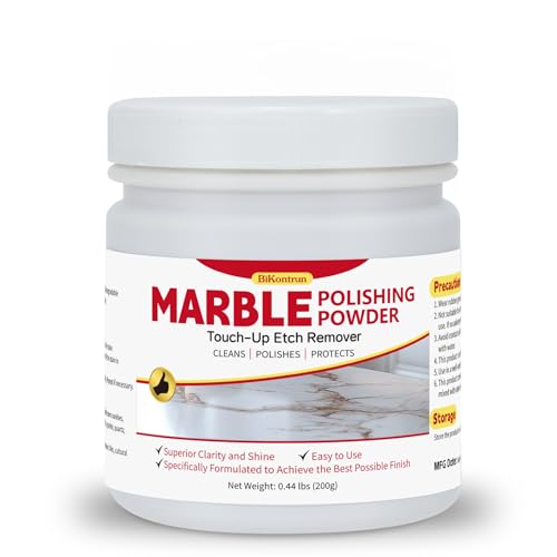 Marble Polishing Powder, Restore Shine, Remove Stains and Scratches, Suitable for Marble, Travertine, and Limestone, Perfect for Home and Commercial Use