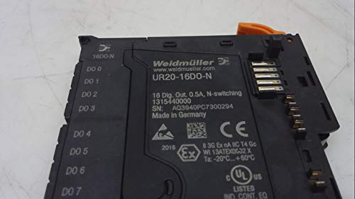 Module I/O U-Remote Weidmuller 1315440000 à 16 sorties numériques IP20 - 2
