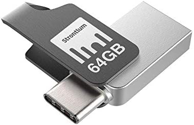 (Renewed) Strontium Nitro Plus 64GB Type-C USB 3.1 Flash Drive
