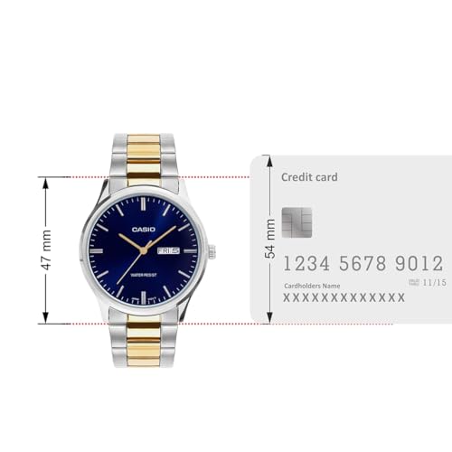 Image of Casio Enticer Men MTP-SN8YSG-2B Analog Blue Dial Watch (A2517)
