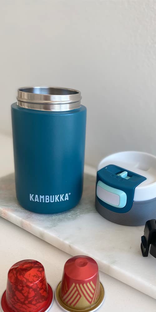 Kambukka Taza térmica de 300 ml – Taza de café para llevar de acero inoxidable – a prueba de fugas & hermética – Vaso aislante, Travel & Coffee mug – Mantiene el calor durante 5 horas / 11 h frío –