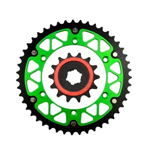 Couronne arrière 52T et pignon pour KX500 et KDX220R transmission 520