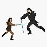 MAGNET Princess Bride Space Duel Magnetic Vinyl Sticker Decal Magnet 5