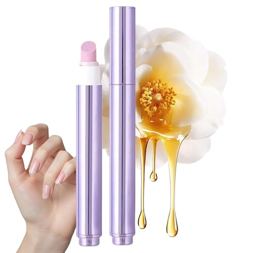 Lápiz para el cuidado de uñas 3 en 1 (actualizado 2025), lápiz para cutículas 3 en 1, empujador de cutículas con punta de cerámica, para uñas secas y dañadas (1 Pcs)