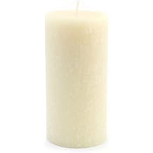 Root Candles Unscented Candles Premium Beeswax Blend Pillar Candle, 3 x 6-Inch, Buttercream