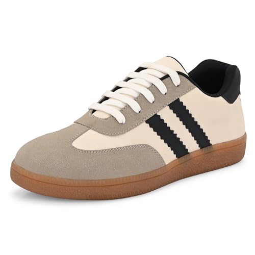 Image of Centrino Women Sneaker | Cushioned Insole for Comfort | Stylish Lace-Up Design | Perfect for Casual Outfit for Girls (9781)