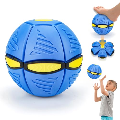 Jognee Hüpfball für Kinder, 2026 Neuer Metaball Bouncing Ball, Magischer Fliegender Ball für Kinder, Dual-Form frei umschaltbar mit 6 Lichtern für Eltern-Kind-Spiele