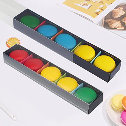 Scatole di Macaron(5 Cavity), 15 Pack Scatole per