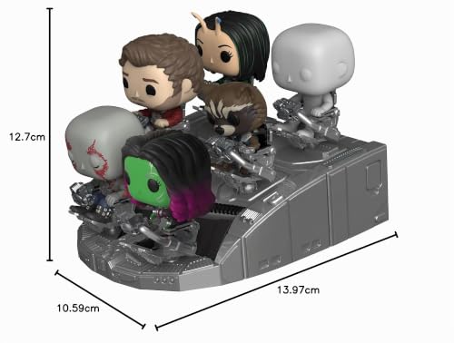 Funko Pop! Deluxe: Marvel - Guardians of The Galaxy Ship - Rocket Raccoon - Avengers - Figurine en Vinyle à Collectionner - Idée de Cadeau - Produits Officiels - Jouets pour Les Enfants et Adultes