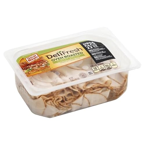 Oscar Mayer Deli Fresh Oven Roasted Turkey Breast, 22 oz Mega Pack