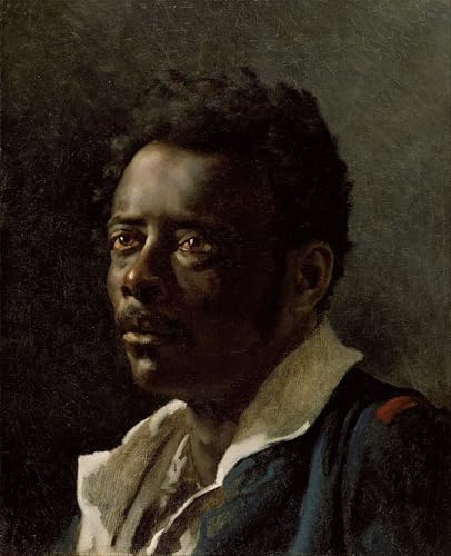 Portrait par Théodore Géricault - Impression d'affiches sur toile pour décoration murale 60x90cm