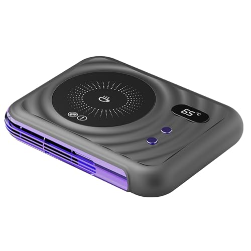 Sghtil Riscaldatore di tazze da caffè,Riscaldatore intelligente della tazza | Riscaldatori di bevande con 3 impostazioni di temperatura,Riscaldatore di caffè a doppia funzione per amici familiari