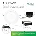 Sunco 12 Pack Recessed Lighting 6 Inch LED, Canless Ceiling Lights Slim with Junction Box, 850 LM, 14W (100W Equivalent), 6000K Daylight Deluxe, Dimmable, Wafer Thin, 50000 Lifetime Hours ETL.
