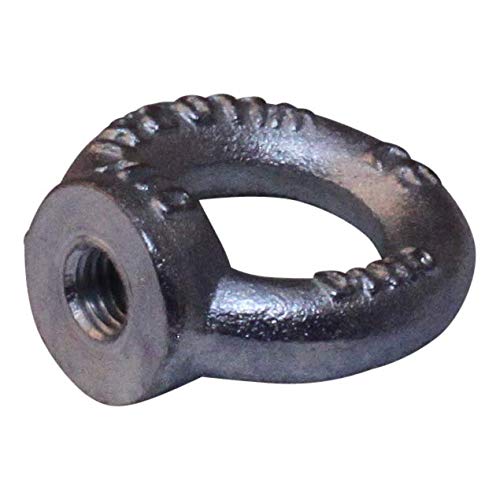 Tuerca anular M10 galvanizado brillante.