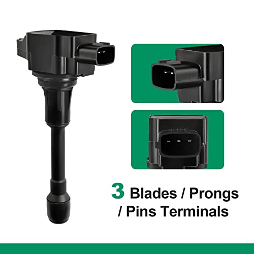 Txromtz Automotive Replacement Ignition Coil Pack Set Of 4 Compatible With 2008-2017 Nissan Altima Cube Sentra Rogue Urvan Select Nv200 Nv350 Pathfinder Infiniti Fx50 M56 Qx60 22448Ja00C C1696 Uf549 #TOP5