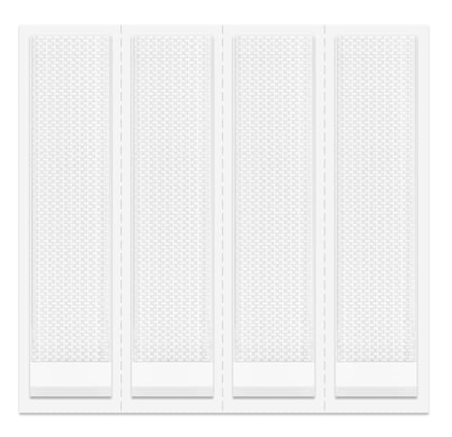 tesa Powerstrips CLICK Grand 4x 2 pièces x 85 mm x 20 mm Contenu: 4 paire - vue 4