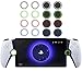 Produktbild GIOPUEY Joystick Kappen Kompatibel mit Playstation Portal Remote Player, 16 Stück Silikon Thumb Grip Caps Schutz hülle Kappen Case Cover, Weich Anti-Rutsch - 8 Colors