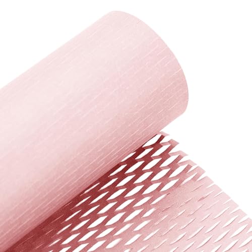 usefulbeauty Rollo de papel, papel de envío - Rollo de papel de embalaje artesanal,Material de embalaje en rollo de papel de burbuja protector, papel de embalaje de ramo