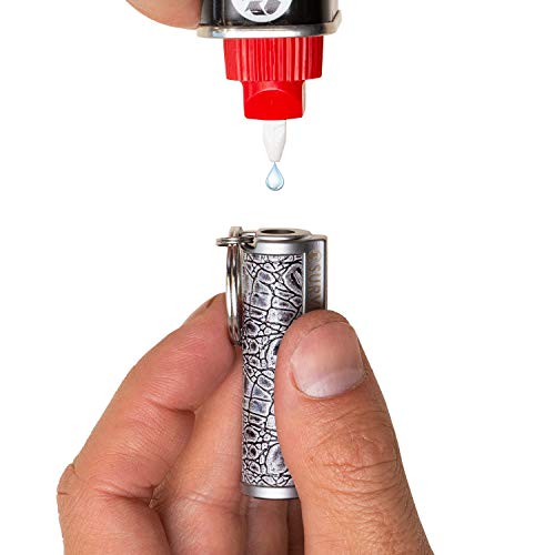 SURVIVE Permanent Match Metal, 2 Pack, Reusable Survival Fire Starter Striker Lighter, Emergency Waterproof Keychain Strike Anywhere Stick Kit - Thumbnail 4