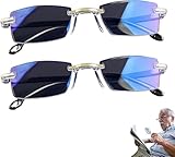 Smart Auto Focus Eyeglasses by Blue Ease Optics, Upgraded for Women/Men - Suitable for Farsighted & Nearsighted Vision