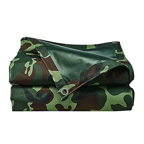 Bâche imperméable camouflage 3x3m ultra-résistante 450gsm de protection