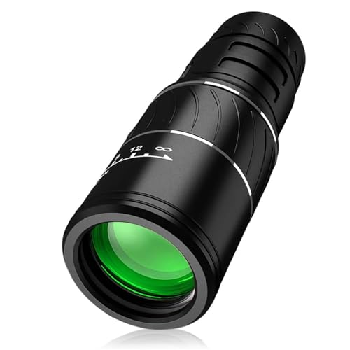 Visor nocturno, telescopio portátil monocular de alta potencia para visión nocturna con óptica HD 40 x 60 BAK4 para la caza de aves, para camping y vigilancia