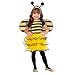 amscan bourdon Robe Bumble Bee avec ailes détachables et antennes – Âge 3–4 ans – 1 pièce, Enfants, 9904180, Jaune, noir, 3-4