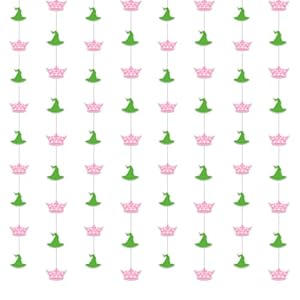 Festiblast Rosa Grüne Hexen Girlande K-4189