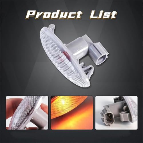 Luz intermitente lateral ámbar Toyota Corolla Auris RAV4 Yaris 6
