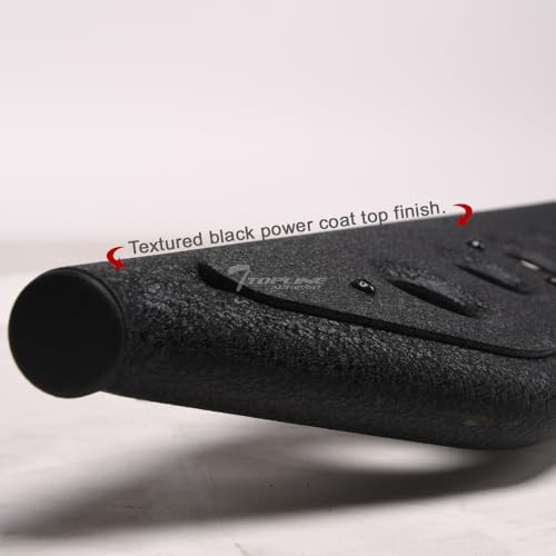 Estribos laterales negros estilo Rocker para Dodge Ram 1500 miniatura 4
