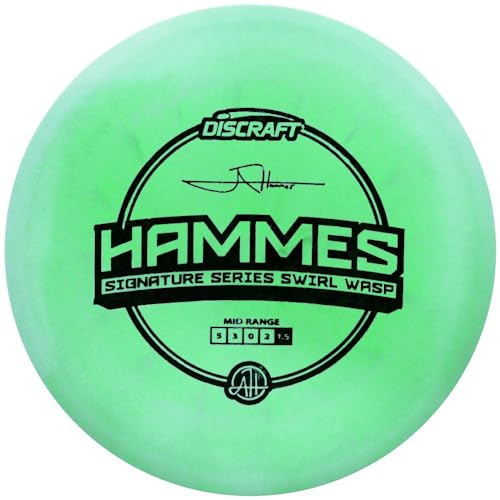 Mint Discs Discraft Limited Edition 2023 Signature Series Adam Hammes Swirl ESP Wasp Midrange Golf Disc, 177-180g