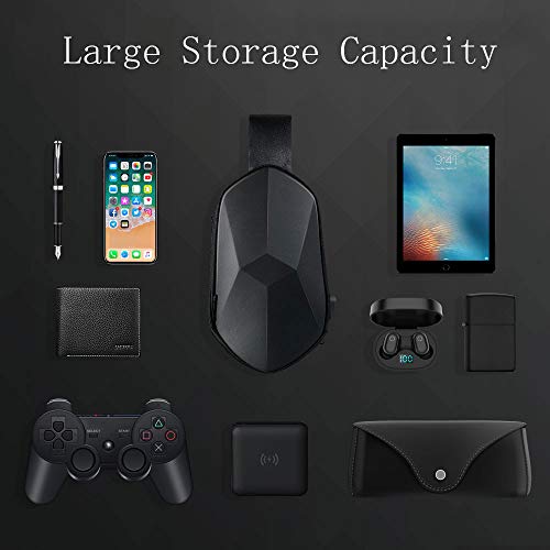 Mochila de sling, mochila tiracolo, mochila de ombro, pacote de peito, Saco de ombro crossbody imper