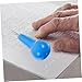 PACKOVE Blind Writing Pen Blind Supply Beginner Portable Writer Stylus Blind People Gadgets Blind Accessory Writing Machine Writing Tools Blue Stainless Steel