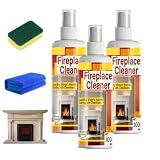 Detergente per camini ad azione rapida e pratico, per vetri, mattoni e pietra (3PCS)