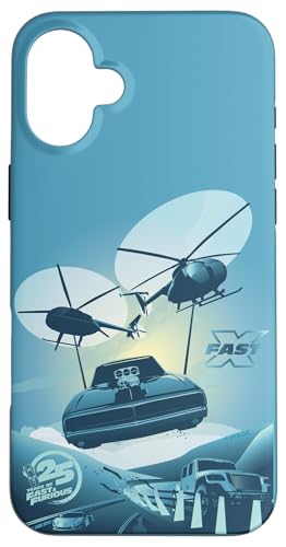 ���C���h�E�X�s�[�h 25th Anniversary Fast X Helicopter Chase �X�}�z�P�[�X iPhone 16 Plus �p