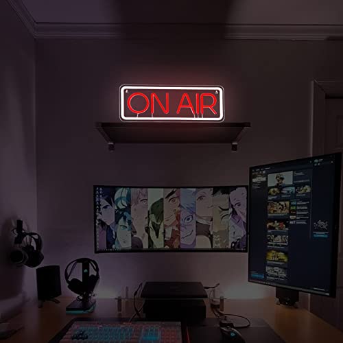 Image of On Air Neon Signs Led Studio Live Decorative Lights for Studios Wall Decor