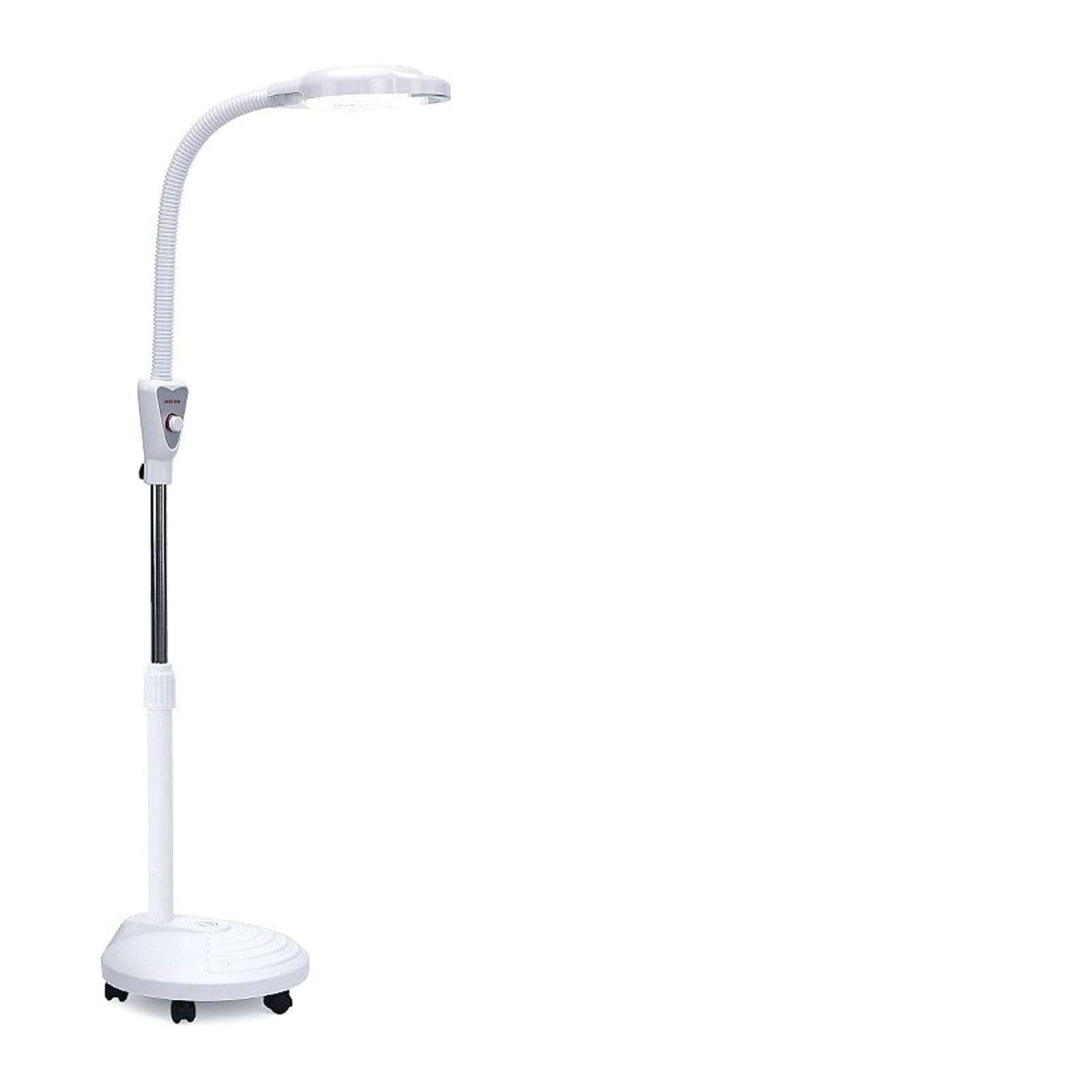 Medyczna lampa LED do badań z 8-krotnym powiększeniem, bez cienia, bezstopniowe ściemnianie. Idealna do ginekologii, kosmetyków, brwi, paznokci, medycyny weterynaryjnej